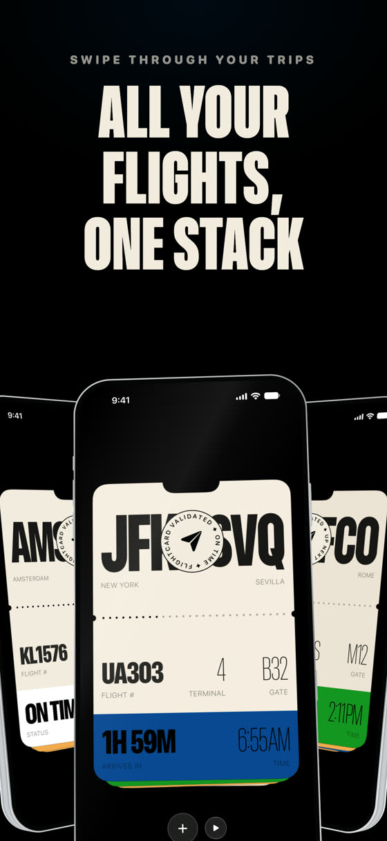 All your flights, one stack